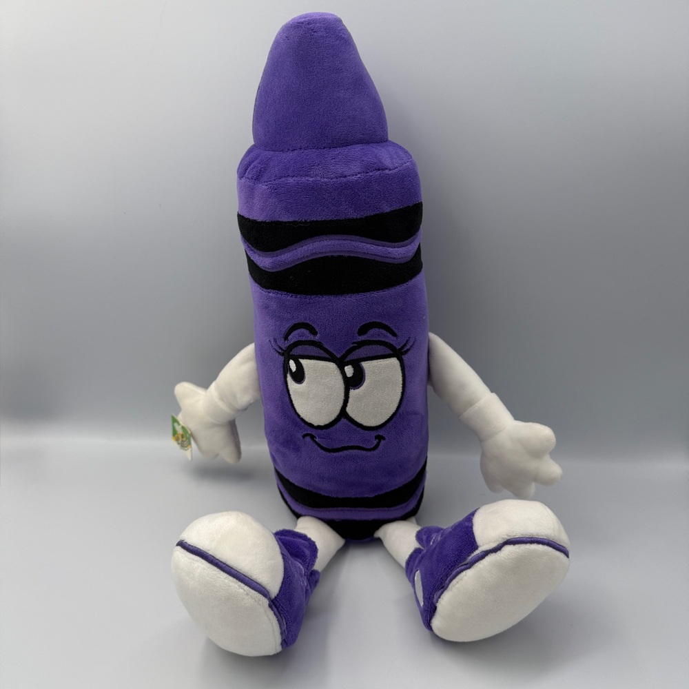 PURPLE CRAYON CRAYOLA Stuffed Plush 2018 Purple Mountains Majesty 18"